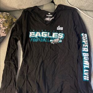 Philadelphia Eagles Women’s M Super Bowl 57 Tshirt